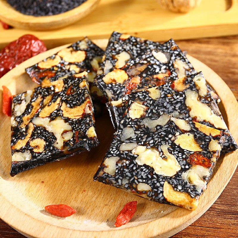 Donga origin donkey-hide gelatin cake wholesale volume selling donkey-hide handmade boiled donkey-hide gelatin red dates medlar donkey-hide gelatin cake