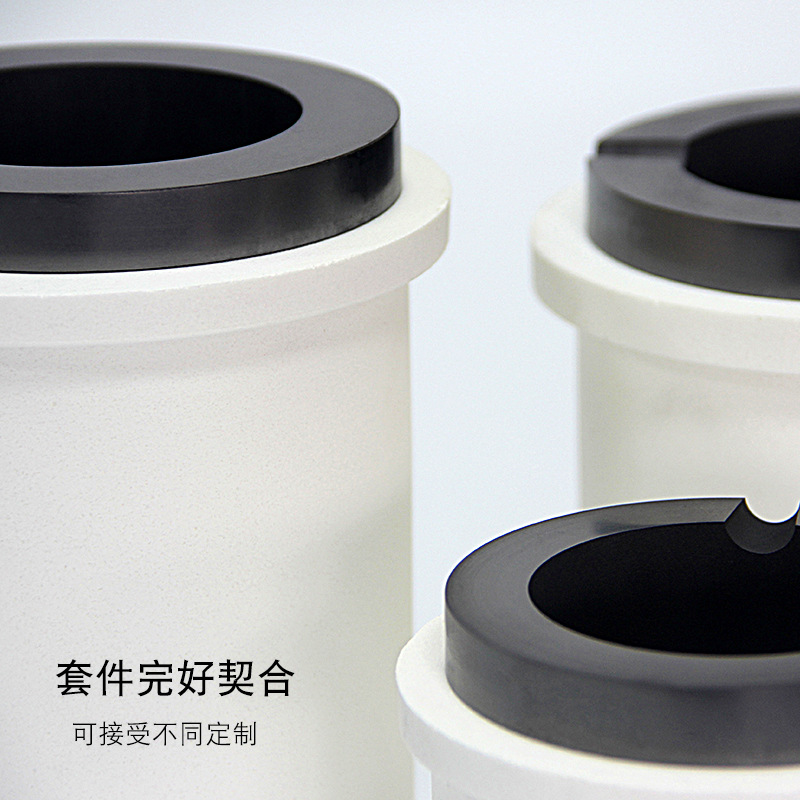 High Purity Graphite Crucible, High Temperature Resistance Experiment, Medium and High Frequency Smelting Metal Jewelry, Gold Melting Crucible, Graphite Crucible Kit