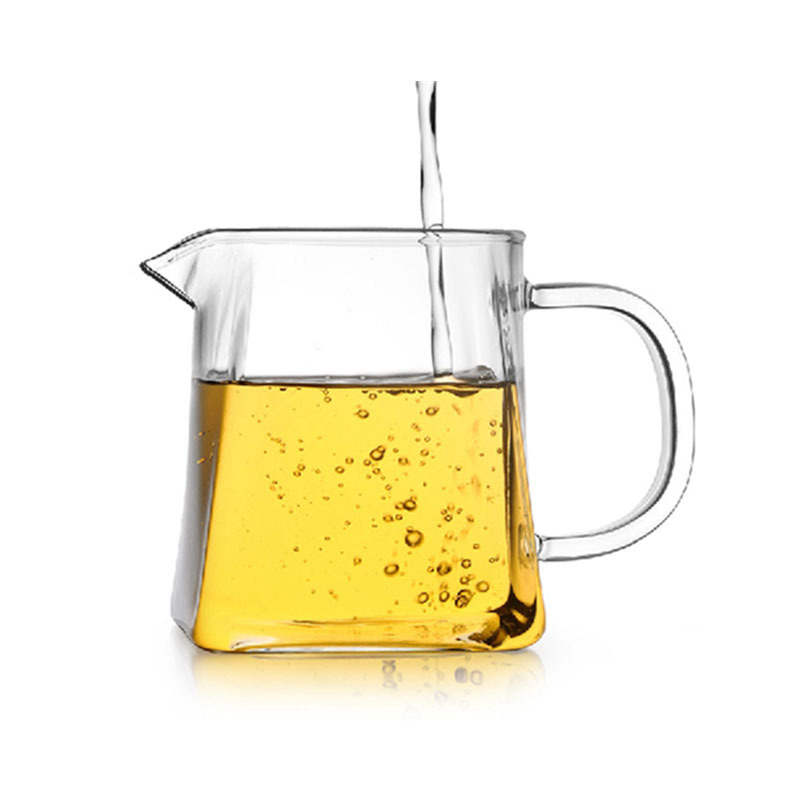 High borosilicate heat-resistant transparent glass fair cup tea glass tea sea tea ceremony accessories tea water separation fair cup