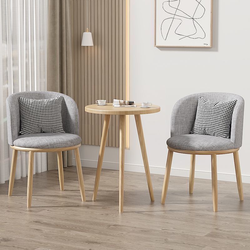 Simple Balcony Semi-Circular Leisure Table and Chairs, Small Coffee Table, Living Room Balcony Leisure Table and Chairs, Curved Nail Salon Guest Chair