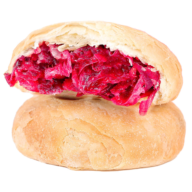 Flower Cake Yunnan Specialty Rose Cake Matcha Rose Flower Cake Bake Cake Snacks Snacks Snacks