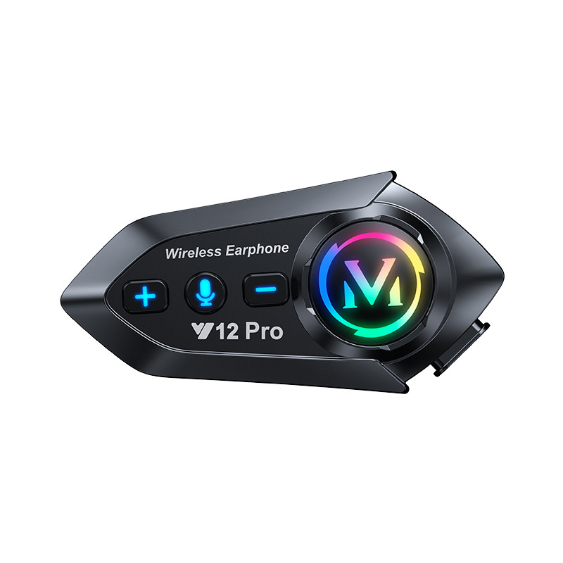Y12Pro Helmet Bluetooth Headset Helmet Bluetooth Intercom Headset Helmet Bluetooth Headset Factory
