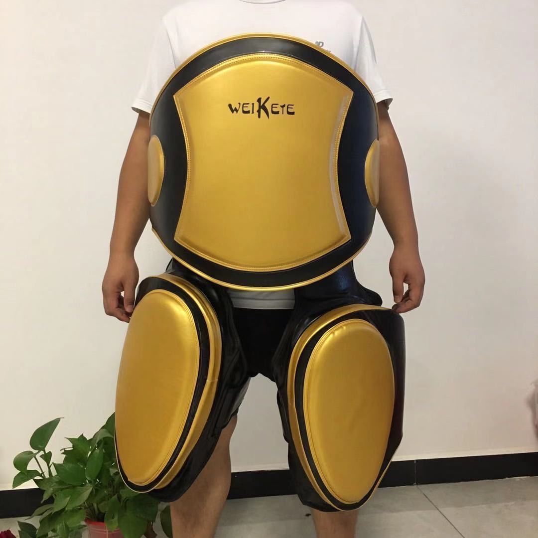 Thickened Muay Thai Boxing Big Chest Target Leg Target Muay Thai Boxing Protective Equipment Fighting Sanda Side Leg Kicking Target Bottom Sweeping Leg Countermeasure Training Protection