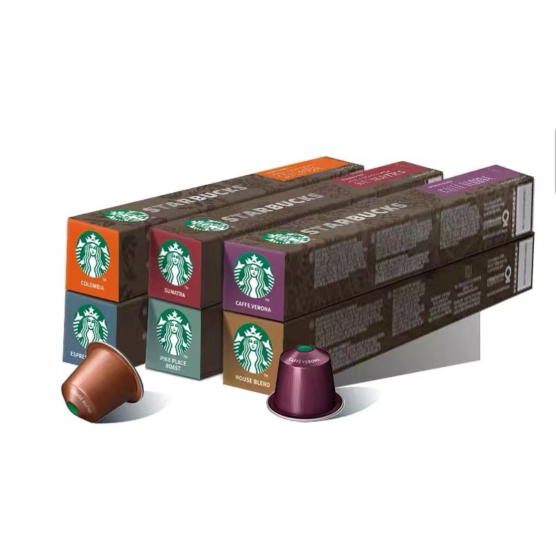 Switzerland imported Starbucks Starbucks capsule coffee Nestle coffee machine dedicated pure black coffee
