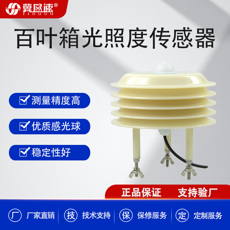 Многофункциональный фотометры, подходящий для аграрных метеорологических станций с выходом Rs485, сенсор температуры и влажности