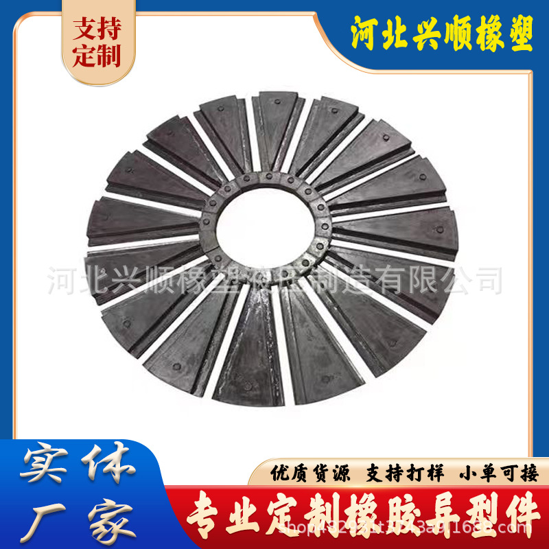 Обработка и полировка резиновой обшивки, плита для шаровой мельницы, антиколлизийная полоса, амортизация