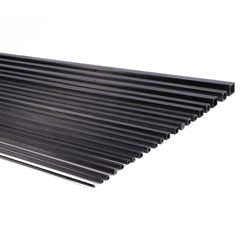 Direct Supply 1-50mm carbon fiber tube quality light sporting goods machinery equipment UAV accessories carbon fiber rod