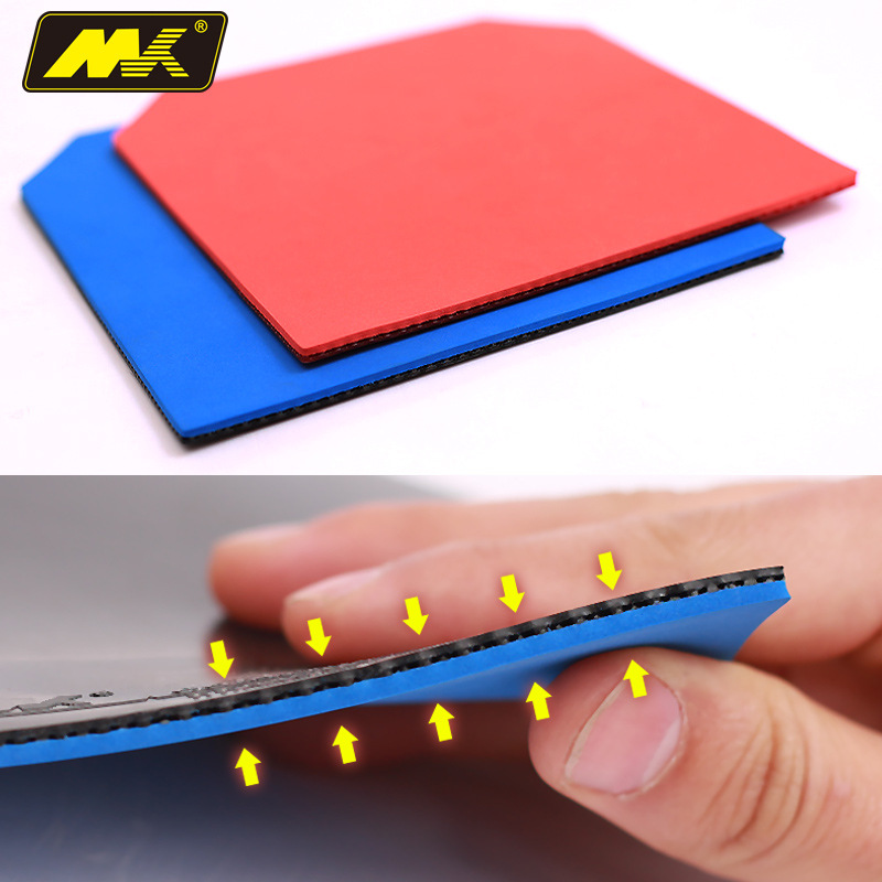 Provincial training rubber set table tennis racket rubber genuine MK anti-rubber film sponge viscous viscous high elastic rubber set