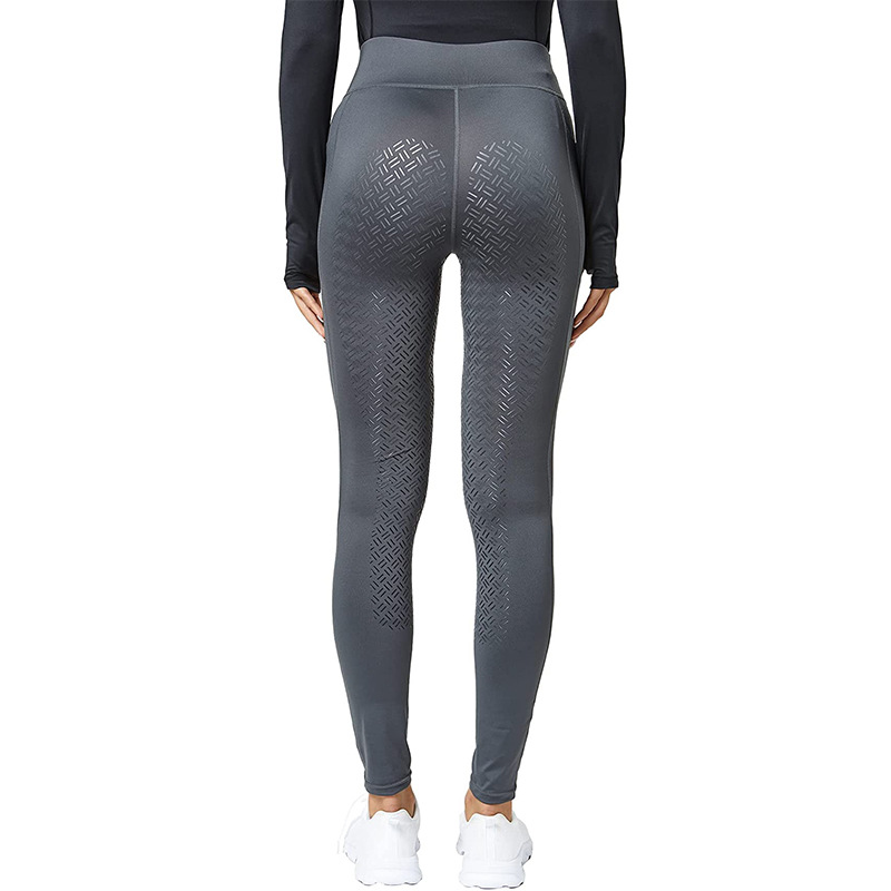 Fleece-Lined Thickened Equestrian Pants for Women, Warm Riding Pants for Outdoor Sports, Full-Seat Silicone, Retail Cross-Border Thickened and Warm