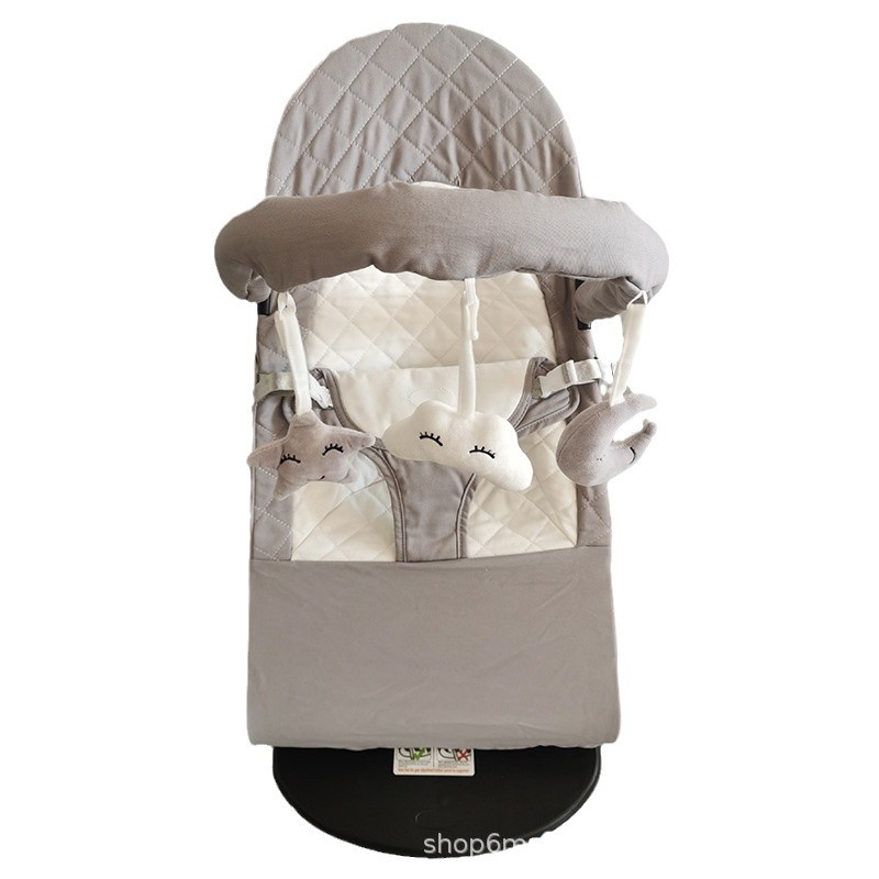 Cross-Border Baby Rocking Chair Newborn Baby Can Sit and Lie down Baby Rocking Chair Factory Direct Supply Can Swing and Portable