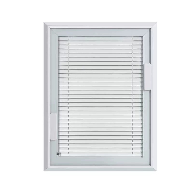 Single glass magnetron blinds aluminum alloy built-in hollow louver kitchen bedroom bathroom curtain magnetic venetian blinds