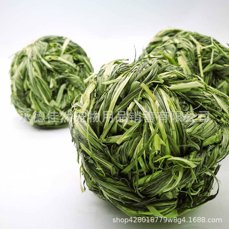 Pet Supplies Rabbit Molar Grass Ball Grass Ball Totoro Guinea Pig Snack Toy Mixed Grass Ball Grass Toy