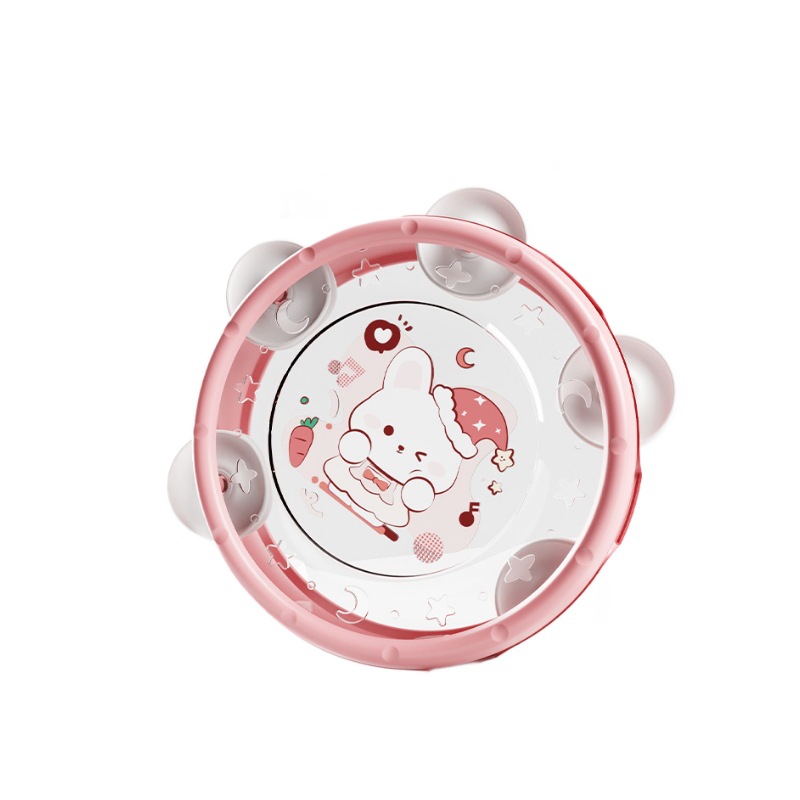 New Early Education Four-in-One Rattle Musical Instrument Toy suit Exercise Baby's Audiovisual Development Hand Drum