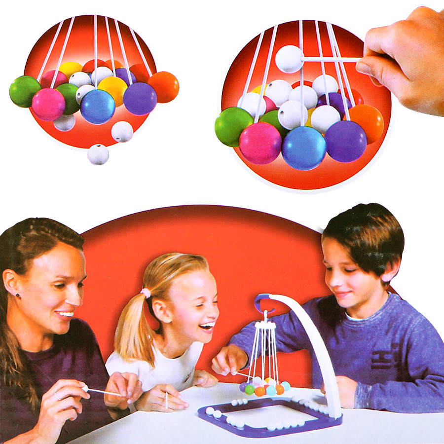 Cross-Border intellectual balance game bead balance hanging bead game parent-child interactive puzzle table game