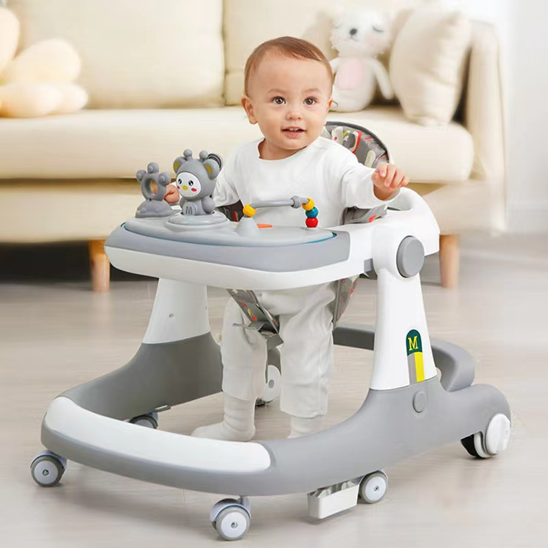 Children's Walker 1-3-year-old boys and girls starting balance car three-in-one baby walker Walker