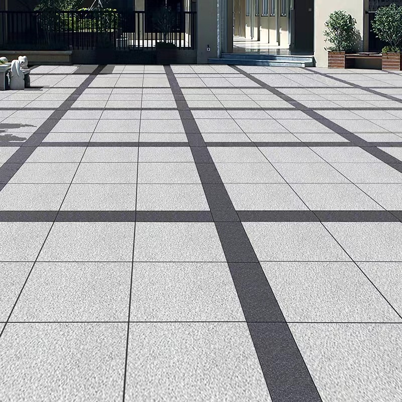 Stone-proof Ceramic PC Brick Park Square Courtyard Floor Tile Self-built Villa Park Quartz Tile Ecological Floor Paving Stone Factory