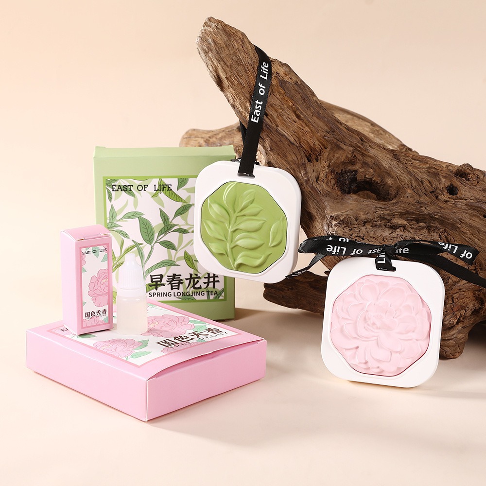 Ароматические подвески из гипса для шкафа, длительный аромат для спальни, аромат чая для одежды, легкий аромат