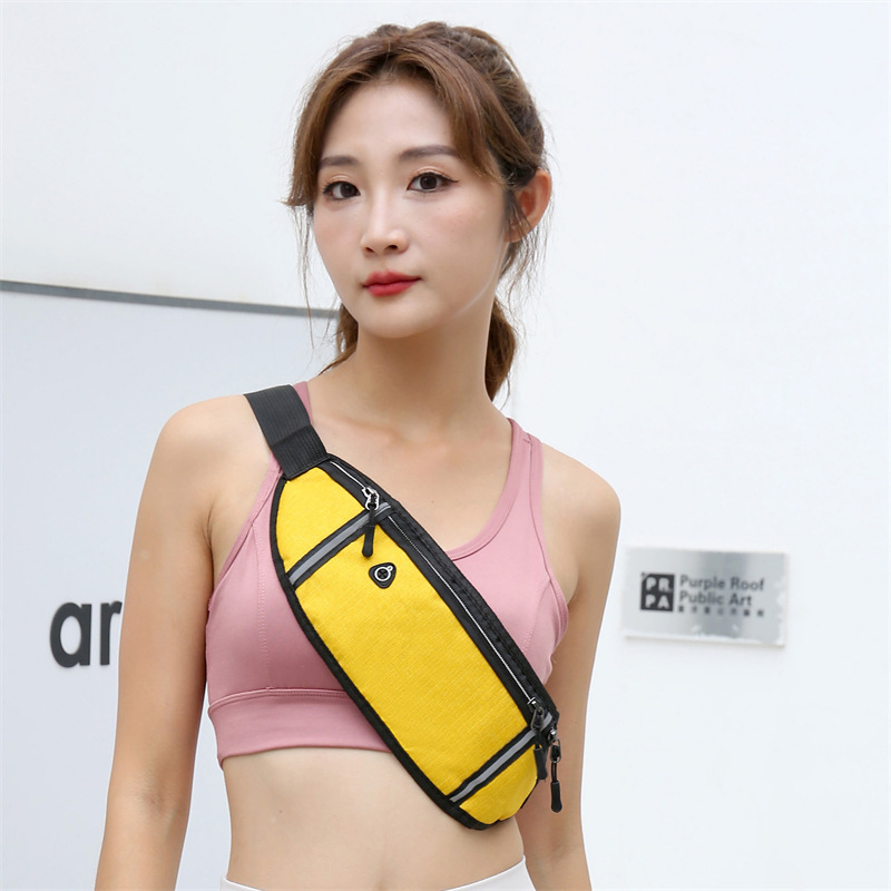 Fitness Outdoor Sports men's and women's waist bag running mobile phone bag outdoor riding invisible anti-splashing mini chest bag wholesale