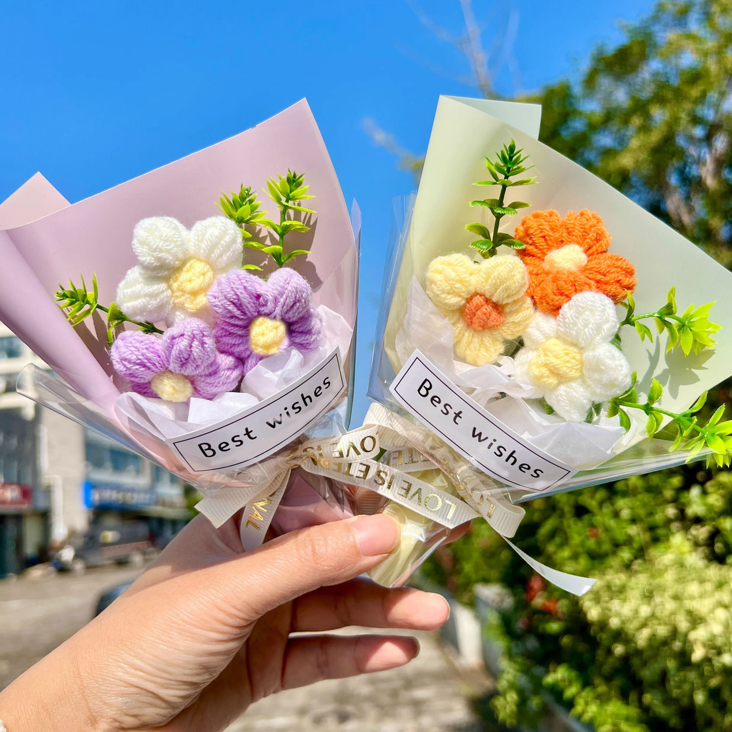 New Mini Mini Wool Flower Eternal Flower Simulation Fake Flower Small Flower Bundle Women's Day Birthday Gift