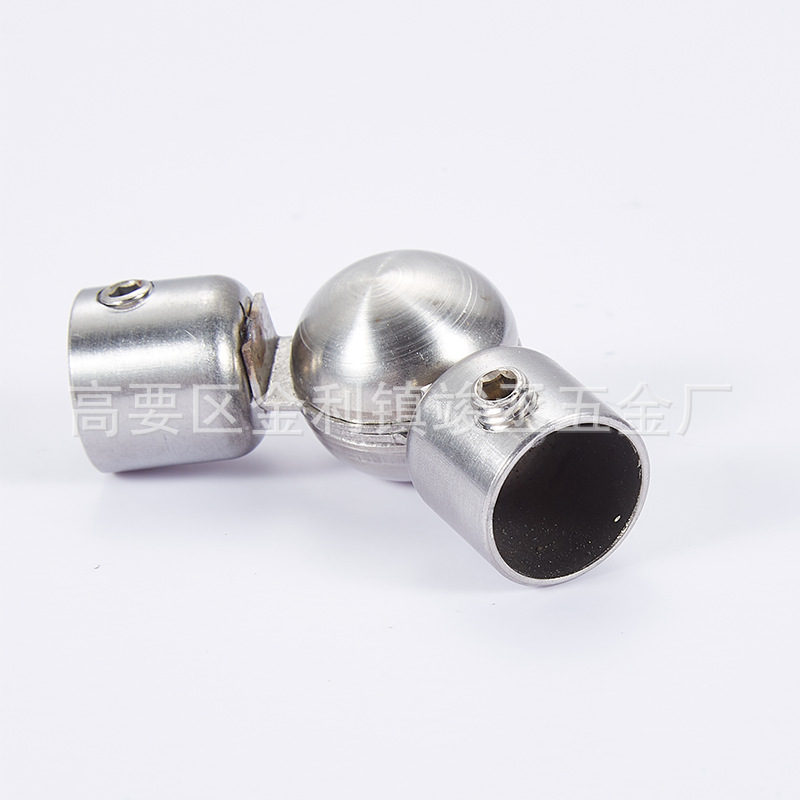 Stainless Steel Sanded Stair Accessories Sealing Cover Direct Universal Elbow Stair Handrail Stair Railing Accessories