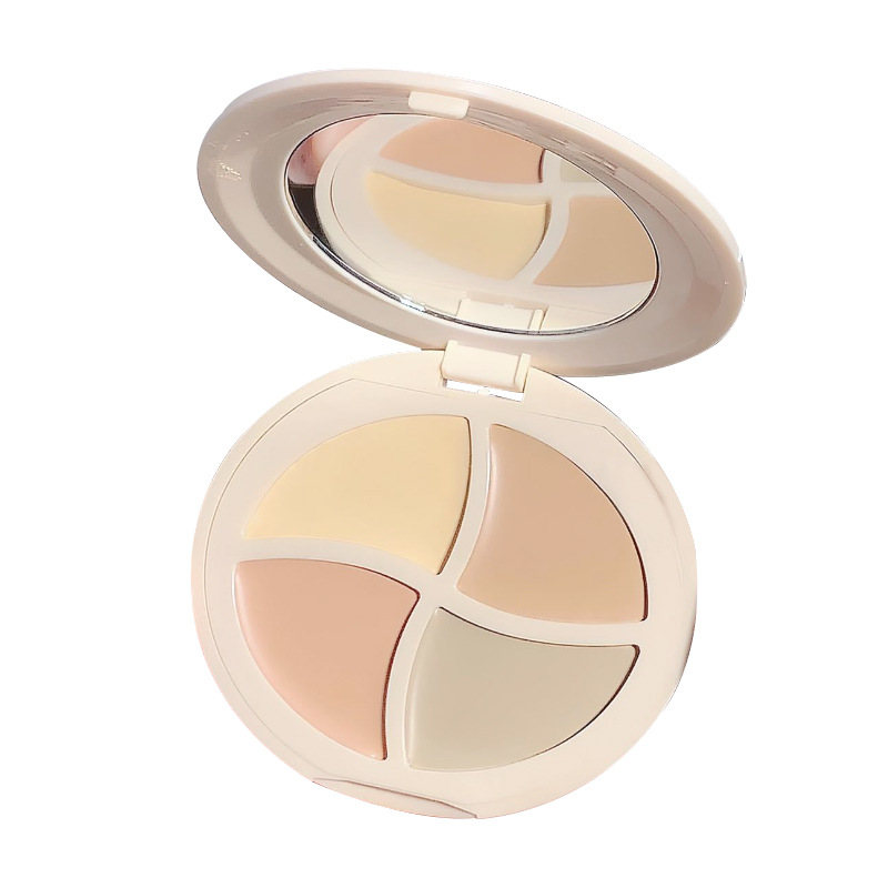 SWEET MINT four-color concealer facial concealer dark circles brighten even skin color lasting genuine goods domestic goods