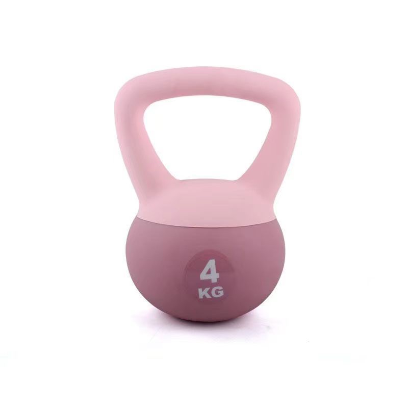 Soft Kettlebell Women's Home Fitness Equipment Training Ass Men's Sports Shaping Pot Dumbbell Squat Hard Kettlebell