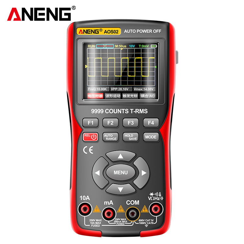 ANENG handheld color screen oscilloscope digital high precision multimeter multi-function two-in-one auto repair instrument measurement