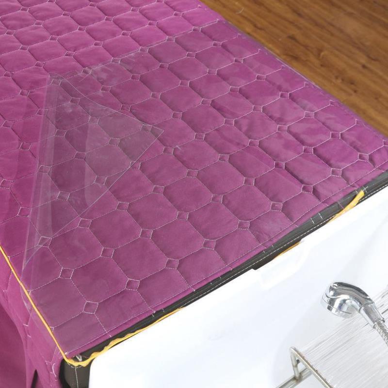Shampoo Bed Waterproof Mat Tape Hair Therapy Shop Hair Salon Waterproof Transparent Mattress Can Stand Independent