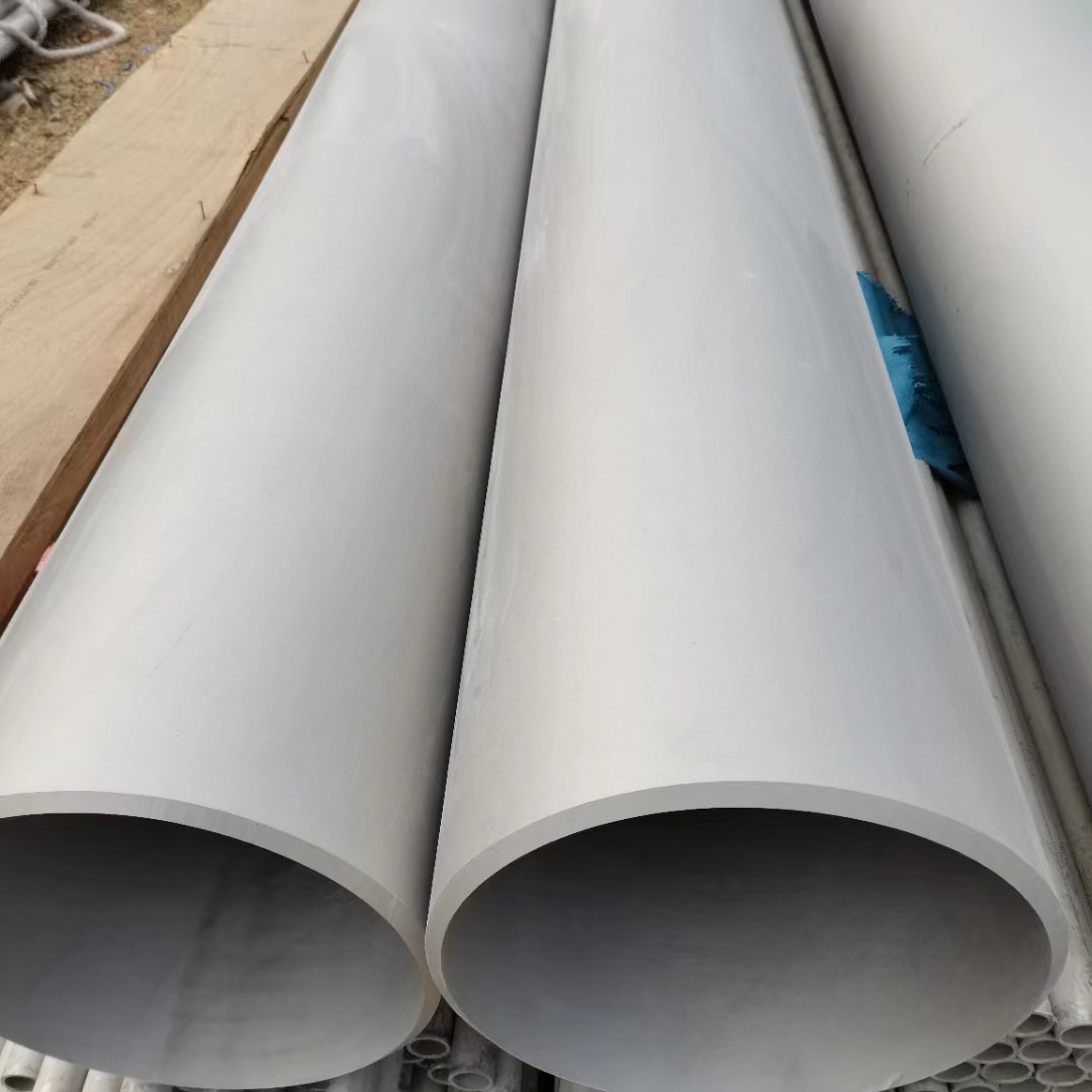 304 Stainless Steel Industrial Welded Pipe 316L Large Diameter Industrial Round Pipe Cutting Sewage Pipe Industrial Welded Pipe
