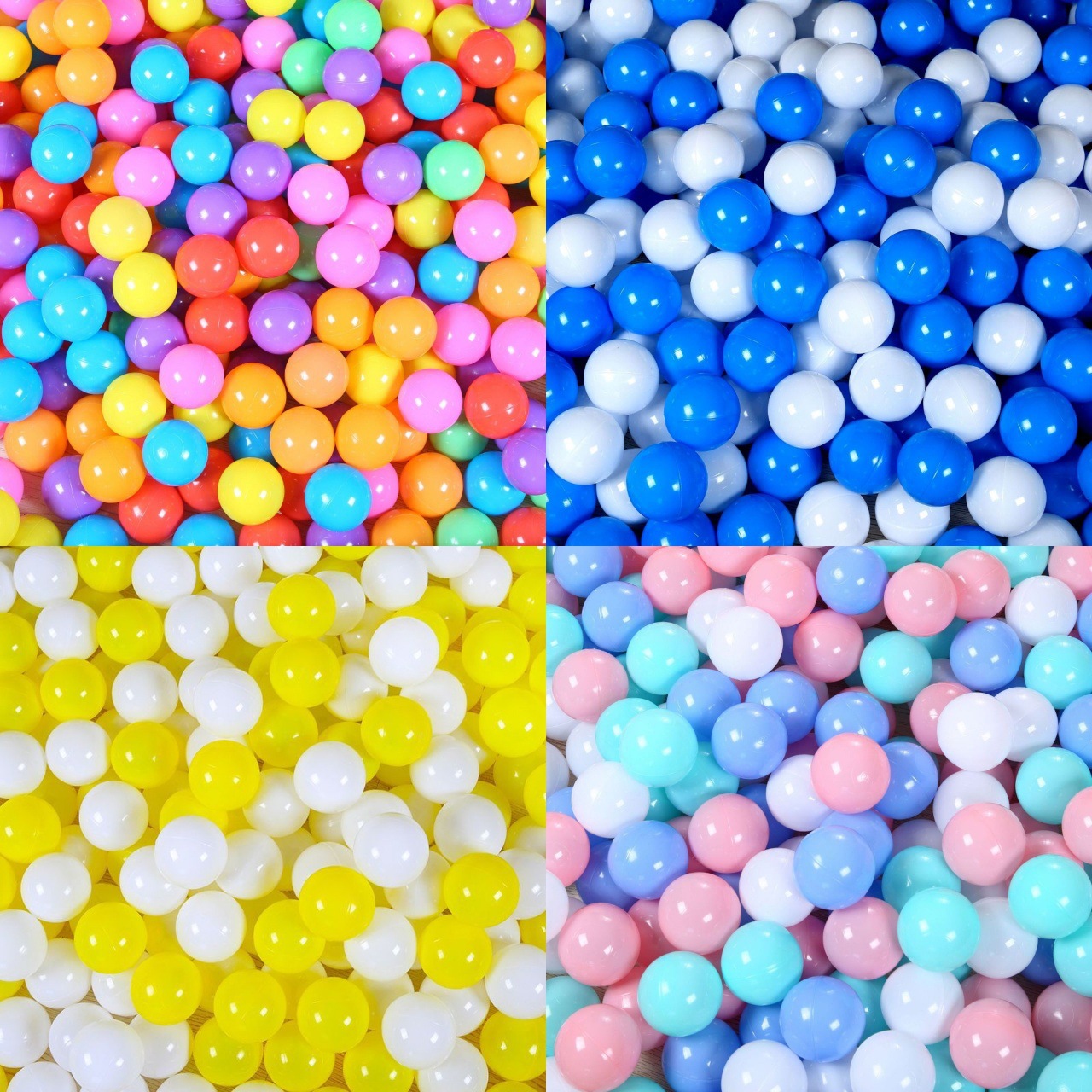 Макаронный океанский шарик экологически чистый утолщенный цветной игрушка для площадки оптовая продажа