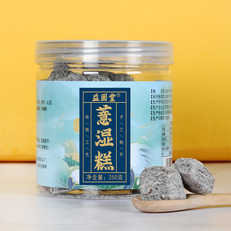 [Фабрика] Пирожное из семян коикса с красными адзуки в банках, 250 г, оптовая продажа