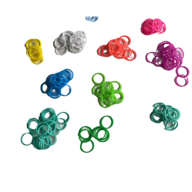 Silicone Ring Cable Tie Data Cable Tie Headphone Cable Tie