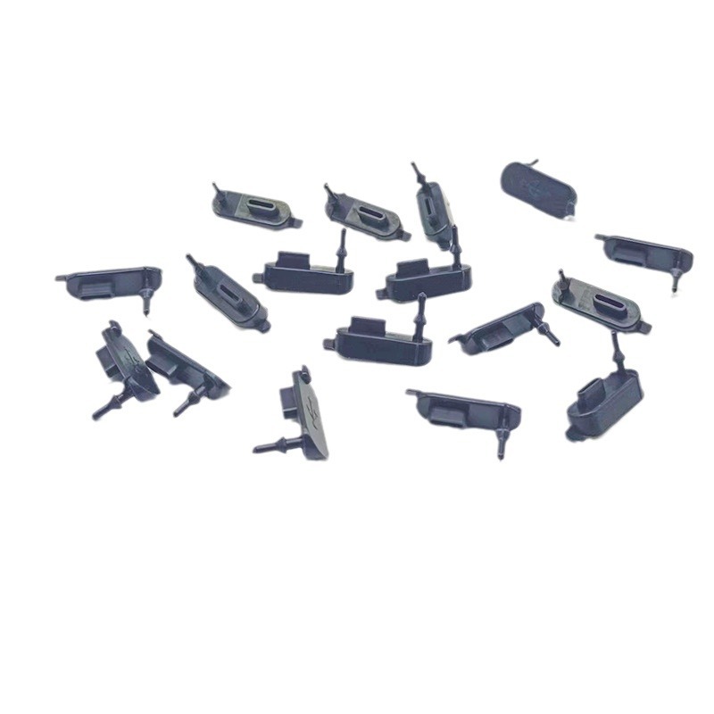Spot supply USB silicone plug Type-C silicone dust cover plug Type-C with hook plug