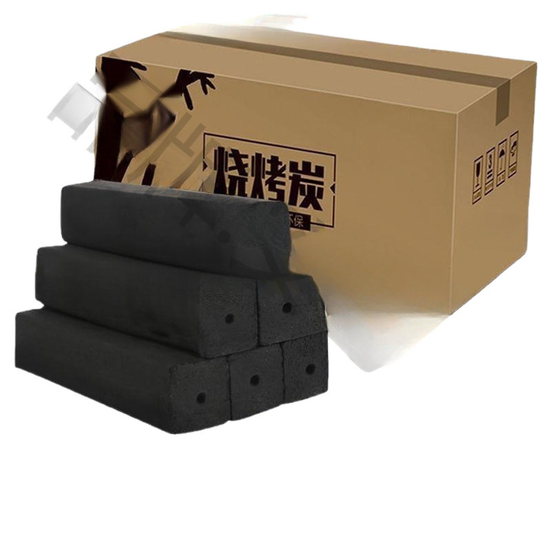 Charcoal Wood Wholesale for Home Use, Smokeless Heating, Barbecue, and Other Charcoal Wood, Durable and Flame-Retardant, Whole Box Mechanism Bamboo