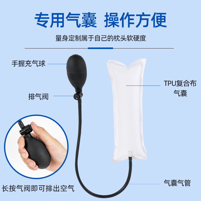 Chinese medicine heating pillow air bag neck massager air bag moxibustion pillow air bag pillow air bag factory outlet