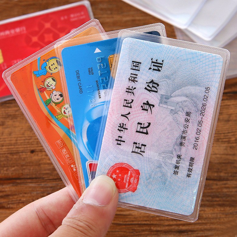 Cross-border Card Set ID Card Set Bus Card Set Meal Card Bank Card Set Anti-magnetic Certificate Card Set Transparent Industrial Card