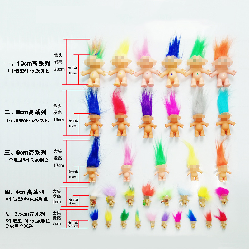 Cross-border vinyl doll doll toy ornaments factory direct vinyl doll in stock provided