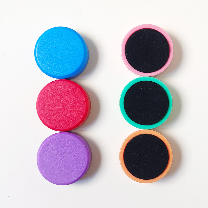 Defu Household Magnetic Nail Refrigerator Sticker Surface Scratch Protection 30mm Medium Large Blackboard Sticker Whiteboard Powerful Magnetic Particle