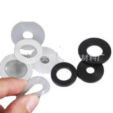 Osteless transparent bottle cap solid silicone cushion flat gasket o-screw silicone rubber flat gasket sealing ring