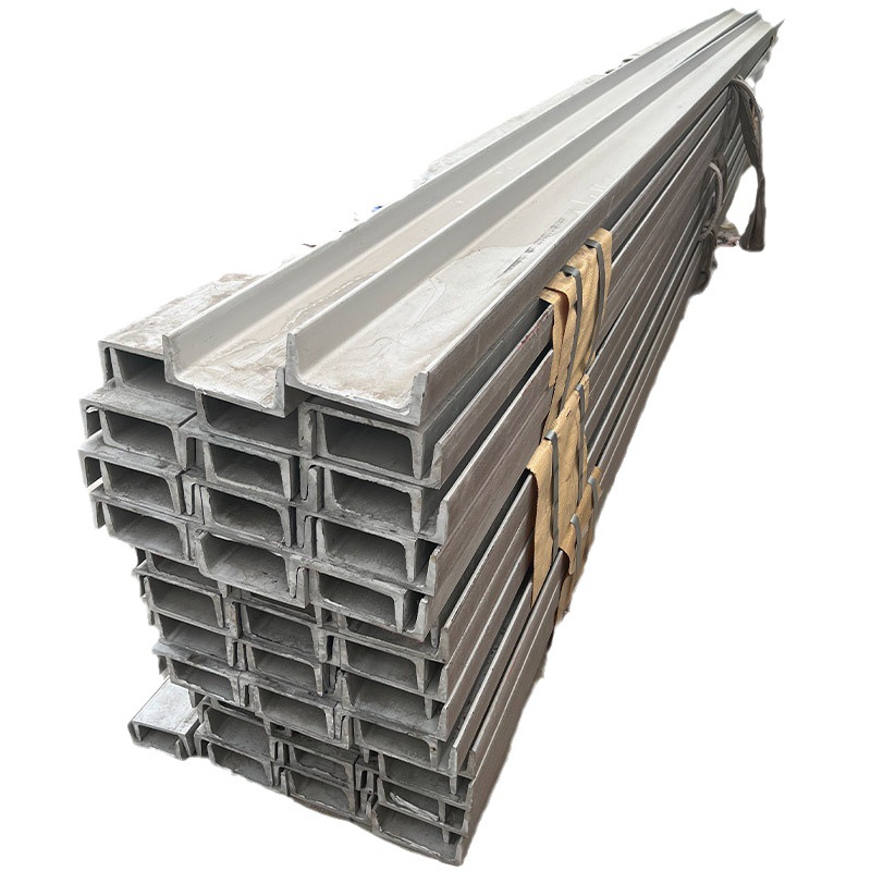 Spot 304 Stainless Steel Channel Steel 201 C-Shaped Steel U-Shaped Steel Stainless Steel Profile Can Be Cut and Welded