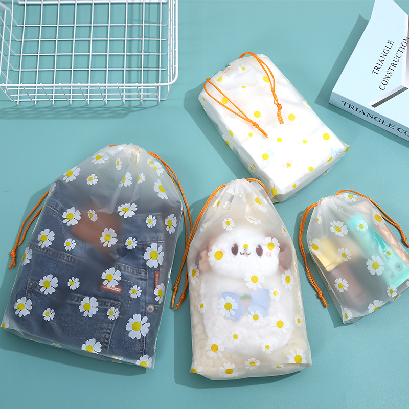 Drawstring Pocket, Travel Clothes Packaging Bag, Organizing and Storage, Toy Shoe Storage Bag, Dust-Proof Bear Drawstring Bag