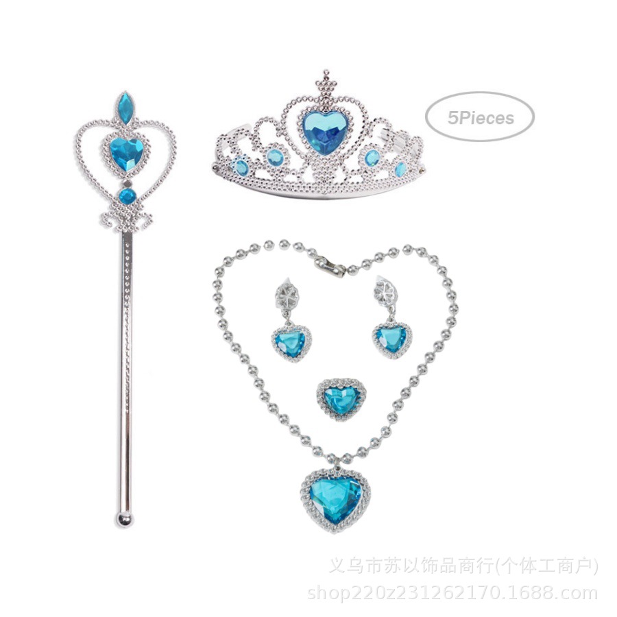 Набор волшебной палочки и короны для девочек: аксессуары для волос, тиара, готово к продаже