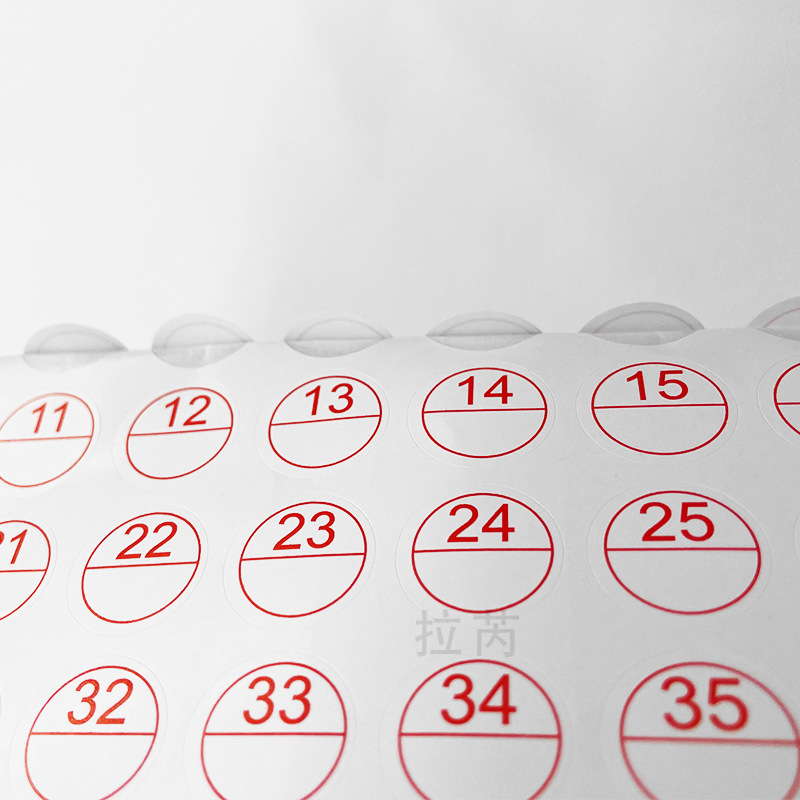 Diamond Painting Tools New Self-Adhesive Digital Sticker Label Blank Sticker 40 Mark Square Label DIY