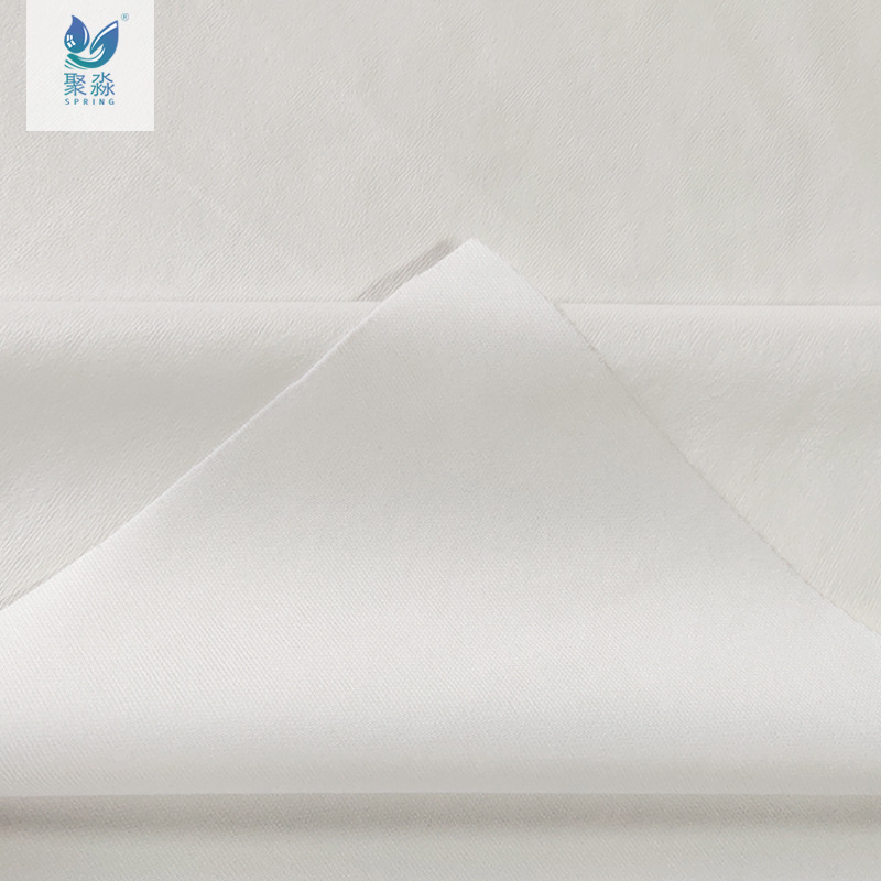 70g polyester bleached knitted fabric TPU waterproof breathable urine proof bed hat fabric mattress protector spring and summer promotion