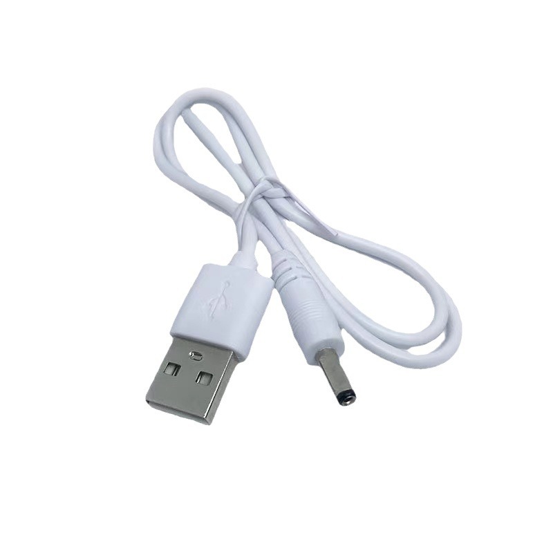 DC3.5 power cord 3.5*1.35 usb to dc DC desk lamp Bluetooth speaker flashlight small wind charging line