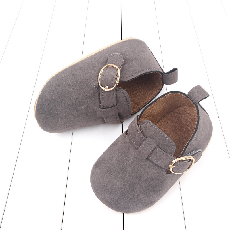 0-1 years old baby shoes matte leather casual shoes non-slip soft bottom toddler shoes retro baby shoes wholesale BZZ3059