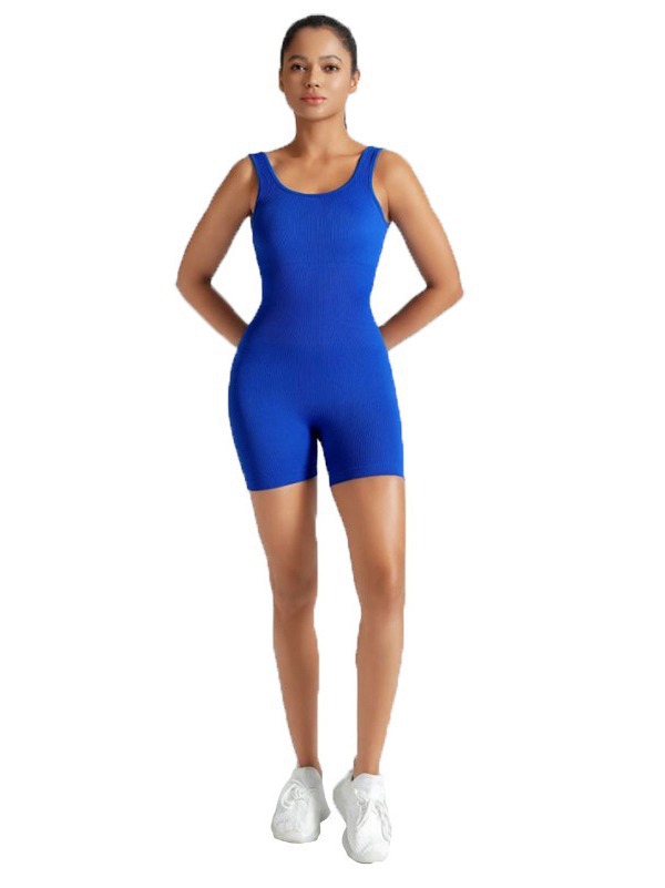 Seamless, Tight-Fitting, Sexy, Breathable, One-Piece Yoga Suit for Women, Training, Sports, Fitness Jumpsuit, High Elasticity