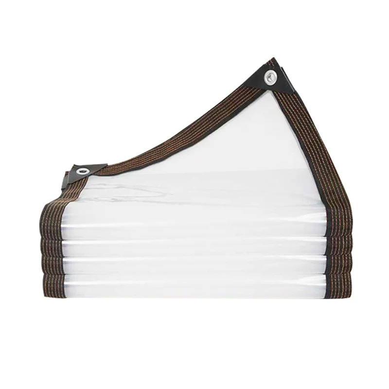 Multifunctional Rainproof Cloth, Transparent Thickeneded Outdoor Sunshade and Waterproof Plastic Cloth, Rainproof and Cold-Proof Insulation Tarpaulin