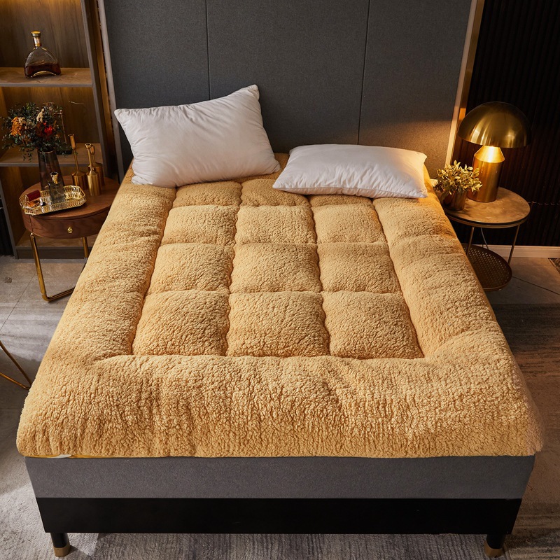 Cashmere Mattress Cushion Thickened Winter Single Student Dormitory Home Tatami Winter Bed Mattress Cushion Approved