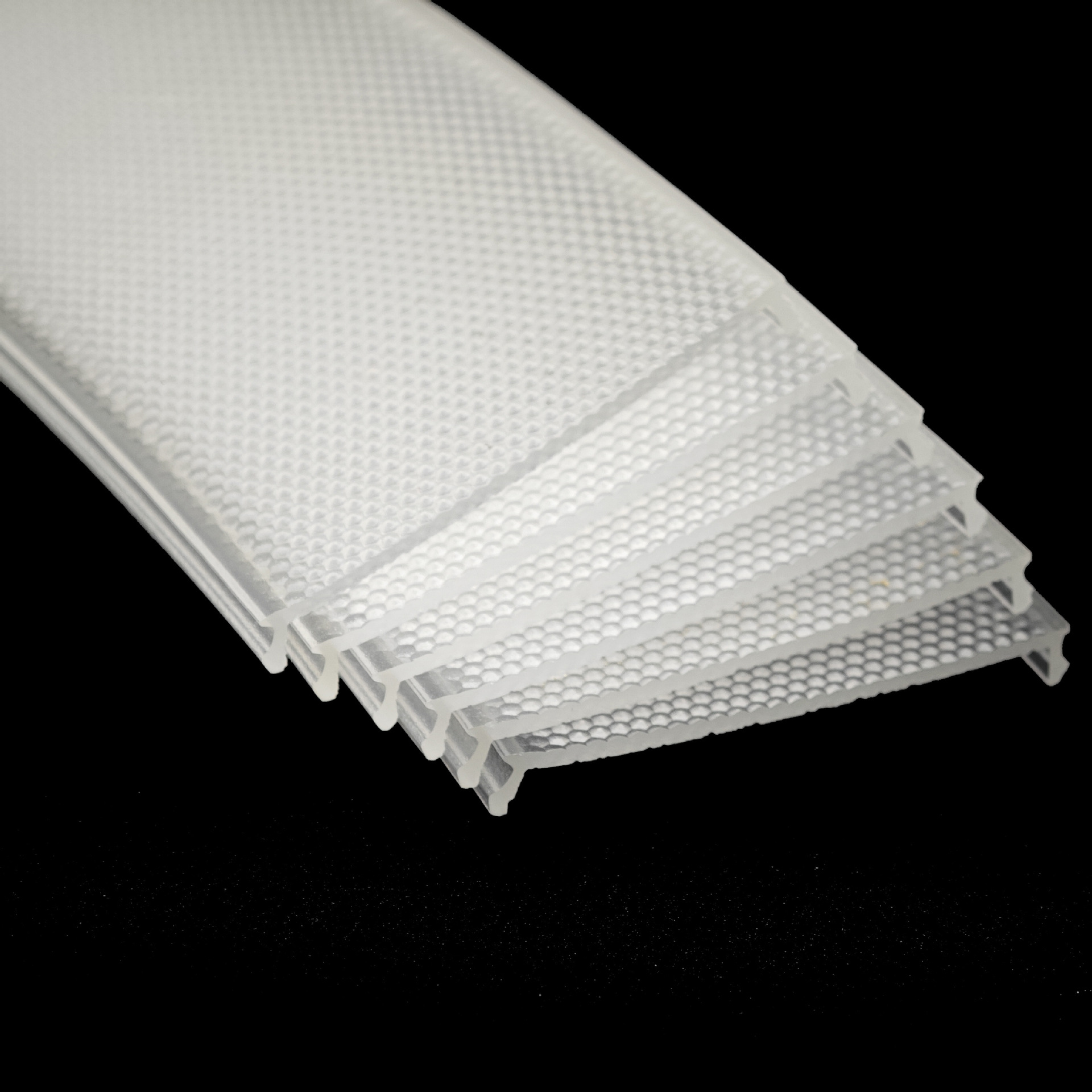 Pmma Diffused Lighting Linear Light Cover Acrylic Arc-Shaped Linear Cover Curved Light-Transmitting Foshan Custom Strip-Shaped